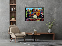 Load image into Gallery viewer, Sgt Marvels Superhero Band Poster