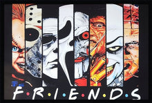 Load image into Gallery viewer, Slasher Horror Friends Poster