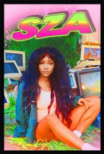 Load image into Gallery viewer, SZA - Neon Poster