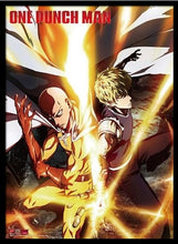 Load image into Gallery viewer, One Punch Man - Satama & Genos Poster - Black