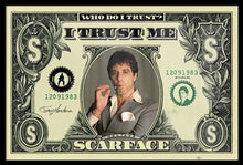 Load image into Gallery viewer, Scarface - Money Poster - Black