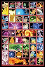 Load image into Gallery viewer, Pokemon - Moves Poster - Black