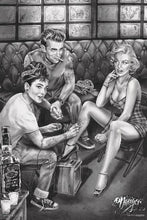 Load image into Gallery viewer, Audrey Marilyn Dean Tattoo Poster - Rolled