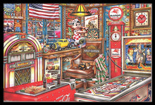 Load image into Gallery viewer, Vintage Man Cave Poster - Black