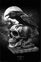Load image into Gallery viewer, Poe Raven Skull Poster