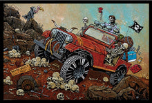 Load image into Gallery viewer, Death Valley Poster - Black