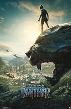 Load image into Gallery viewer, Black Panther, Superhero, Marvel, Wakanda, Poster, Rolled