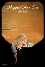 Load image into Gallery viewer, Billie Eilish Happier Than Ever Poster- Gold - Mall Art Store