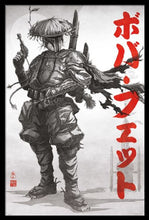 Load image into Gallery viewer, Star Wars Visions Boba Fett Poster - Mall Art Store