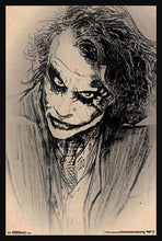 Load image into Gallery viewer, Dark Night Joker Sketch Poster - Mall Art Store