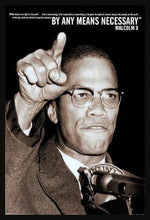 Load image into Gallery viewer, Malcolm X Poster - Mall Art Store