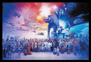 Star Wars Galaxy Cast Poster