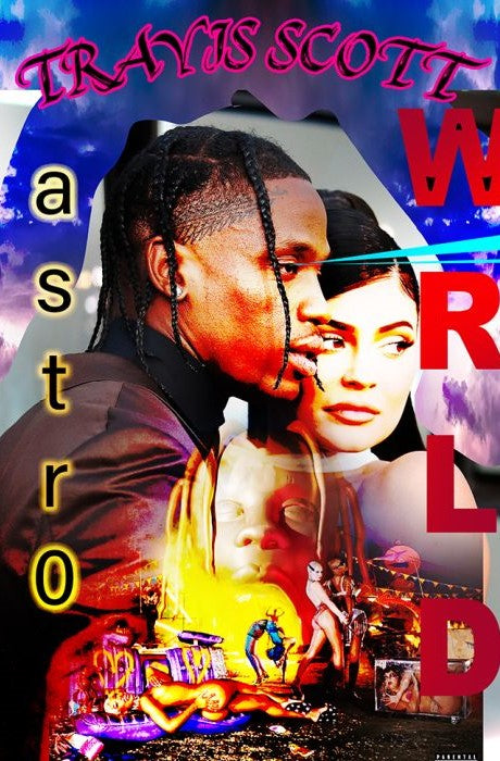 Travis & Kylie Astroworld Poster – Poster Shoppe