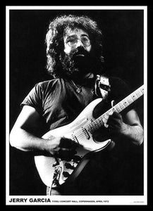 Grateful Dead [eu] - Jerry Garcia Copenhagen 1972 Poster