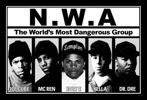 N.W.A. - World's Most Dangerous Poster