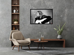 Nirvana - Kurt Cobain Smoking Poster