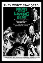 Load image into Gallery viewer, Night of the Living Dead - They Won&#39;t Stay Dead Poster
