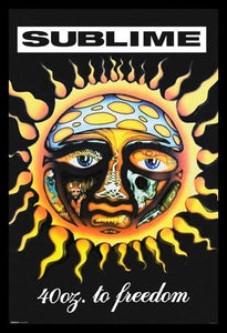Sublime - 40 Oz To Freedom Poster