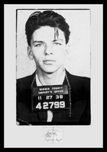 Load image into Gallery viewer, Frank Sinatra - Mug Shot Poster

