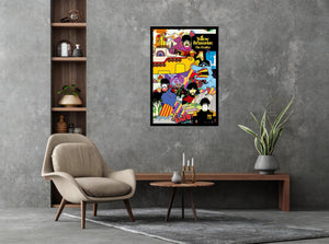 Beatles, The - Yellow Submarine Collage Poster