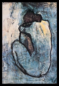 Picasso Blue Nude Poster