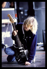Load image into Gallery viewer, Nirvana - Kurt Cobain On Knee Poster
