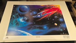 Star Trek Futures End Lithograph - Michael David Ward