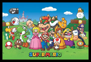 Super Mario - Lawn Poster