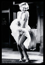 Load image into Gallery viewer, Marilyn Monroe - Standing over subway Poster
