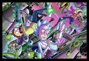Rick and Morty - Chaos Poster