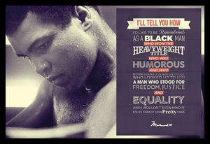 Muhammad Ali - I'll Tell You How Poster