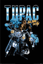 Load image into Gallery viewer, Tupac Motorcycle Poster
