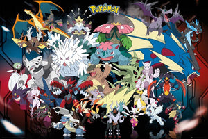 Pokémon - Mega Poster