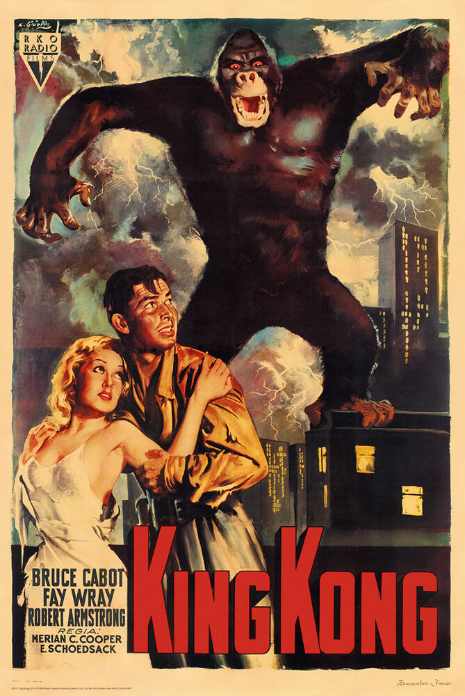 King Kong City Poster