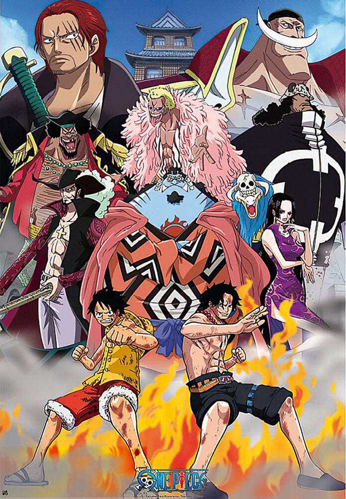 One Piece Marine Poster