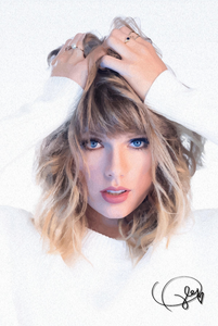 Taylor Swift- Blue Eyes Canvas