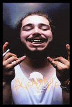 Load image into Gallery viewer, Post Malone Smile Poster

