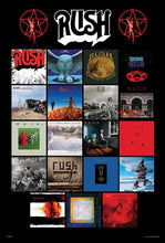 Load image into Gallery viewer, Rush Album Covers Poster
