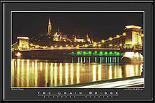 Load image into Gallery viewer, The Chain Bridge, Budapest by Electric Art Gallery
