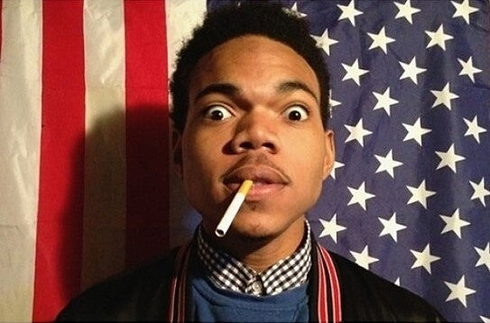 Chance The Rapper - Flag Poster
