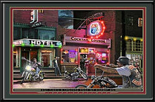 Load image into Gallery viewer, Chopped Hogs at Sturgis Motorcycle Rally by Electric Art Gallery
