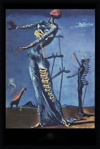 Dali Flaming Giraffes Poster