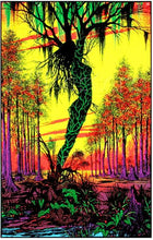 Load image into Gallery viewer, Swamp Mirage Blacklight Poster
