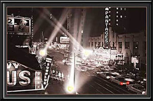Hollywood Blvd, 1957 LED by Electric Art Gallery