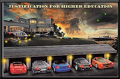 Justification for Higher Education II by Electric Art Gallery – Poster ...