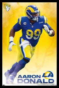 L.A. Rams - Aaron Donald Poster