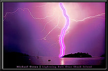 Load image into Gallery viewer, Lightning Bolt over Shak Island
