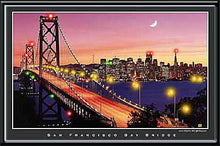 Load image into Gallery viewer, San Francisco Sunset Skyline by Electric Art Gallery

