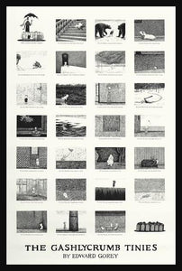 Gashlycrumb Tinies - Edward Gorey Poster