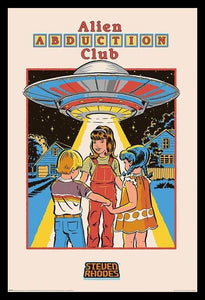 Steven Rhodes - Alien Abduction Club - Steven Rhodes Poster